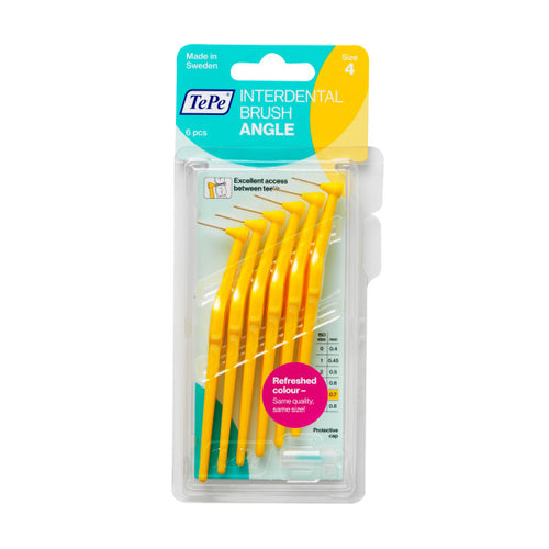 TePe Angle Interdental Brush Yellow