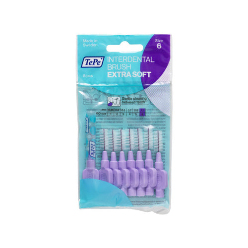 Tepe Extra Soft Interdental Brushes Purple