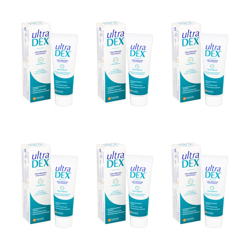 UltraDEX Low-Abrasion Toothpaste - 6 Pack