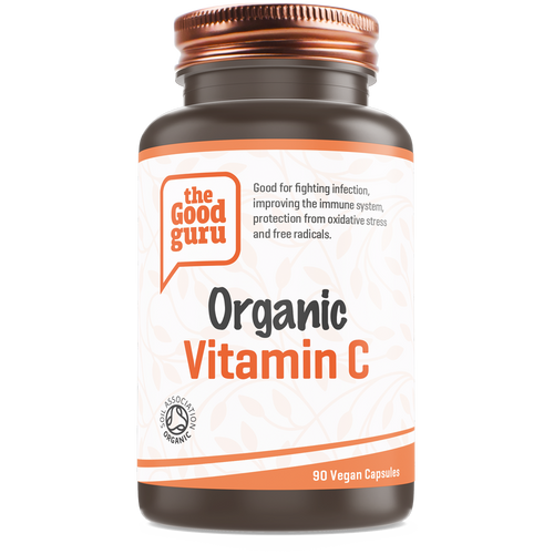 The Good Guru Organic VitaKare Vitamin C - 90 Vegan Capsules