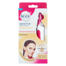 Load image into Gallery viewer, Veet Sensitive Precision Dermplaning Face Kit