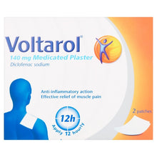 Load image into Gallery viewer, Voltarol Medicated Pain Relief Plasters (140mg)