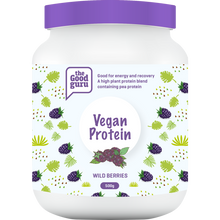 Load image into Gallery viewer, The Good Guru Vegan Protein Wild Berries - 500g