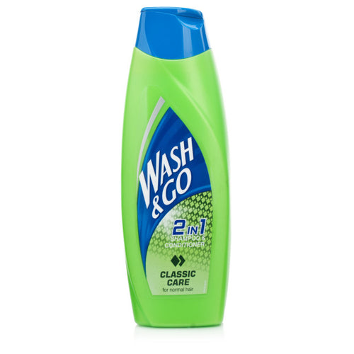 Wash & Go Classic Care 2 in 1 Shampoo & Conditioner - 12 Pack
