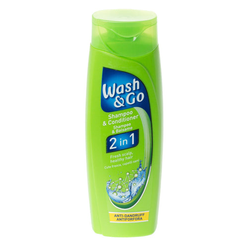 Wash & Go Anti-Dandruff 2 in 1 Shampoo & Conditioner