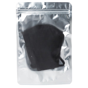 Washable Black Face Covering Medium Size