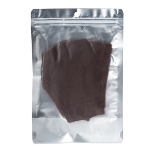 Washable Dark Brown Face Covering