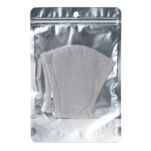 Washable Grey Face Covering Medium Size