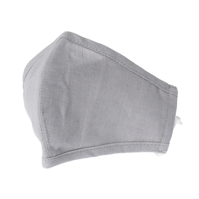 Washable Grey Face Covering Medium Size