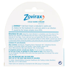 Load image into Gallery viewer, Zovirax Cold Sore Cream Tube