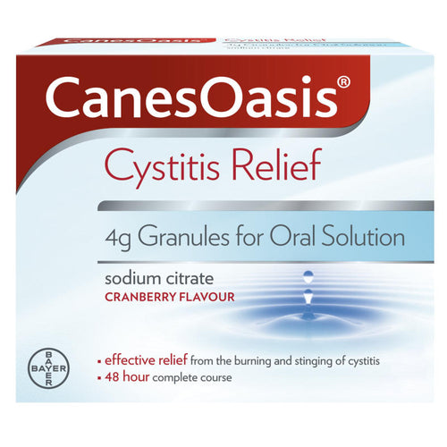 CanesOasis Cystitis Relief Sachets