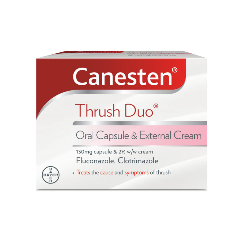 Canesten Oral & Cream Duo - 1 Capsule & 10g Cream