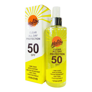 Malibu All Day Clear Protection SPF50