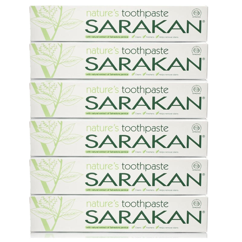Sarakan Toothpaste - 6 Pack