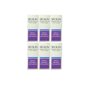 Selsun Anti-Dandruff Shampoo 2.5% - 6 Pack